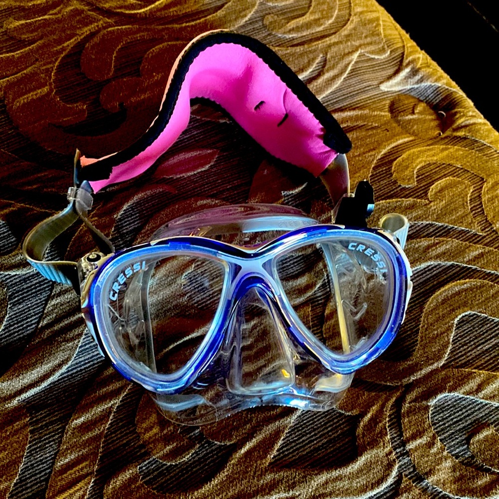 Cressi Eyes Revolution Mask Crystal Blue